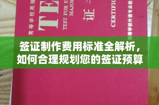 灵丘签证制作费用标准全解析，如何合理规划您的签证预算？